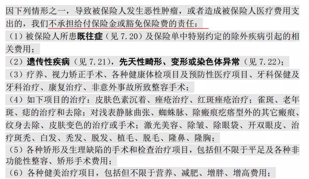保險理賠 | 哪些情況醫(yī)療險不賠？